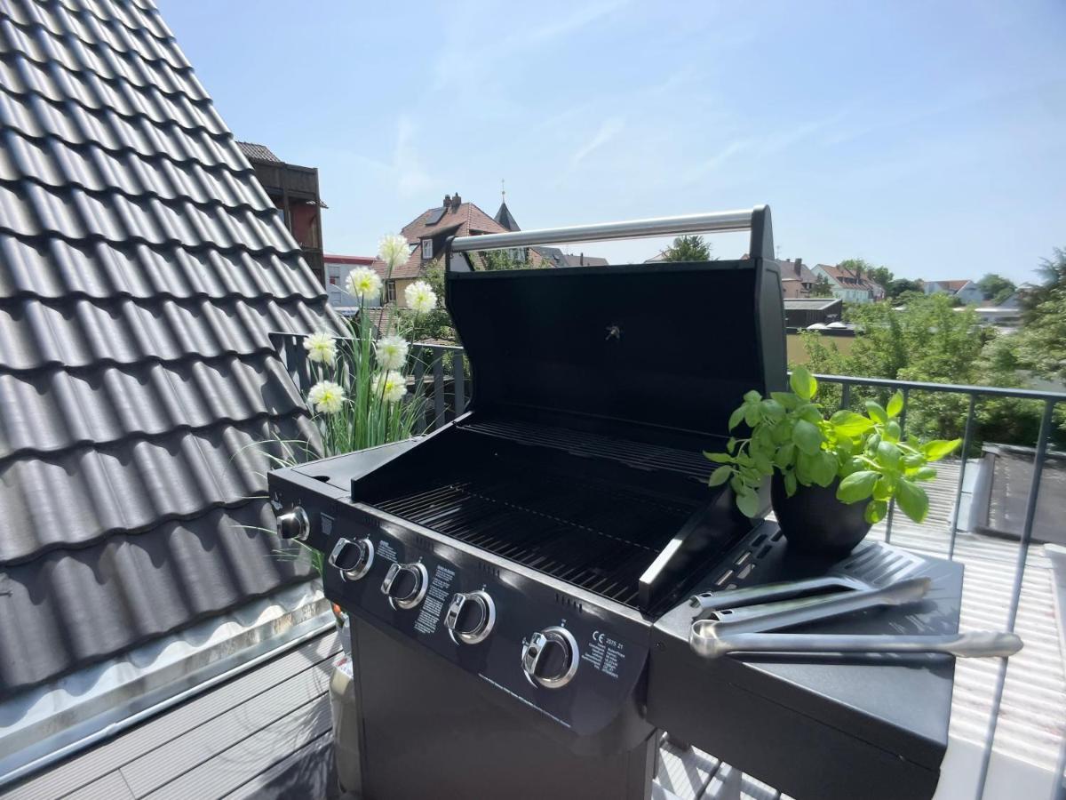 M-Style 04 Apartment Mit Balkon Und Gasgrill, 24H Self-Check-In, Free Parking, Netflix ニュルンベルク エクステリア 写真