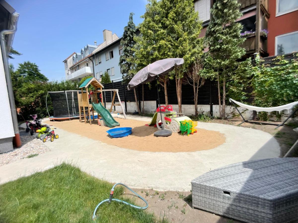 M-Style 04 Apartment Mit Balkon Und Gasgrill, 24H Self-Check-In, Free Parking, Netflix ニュルンベルク エクステリア 写真