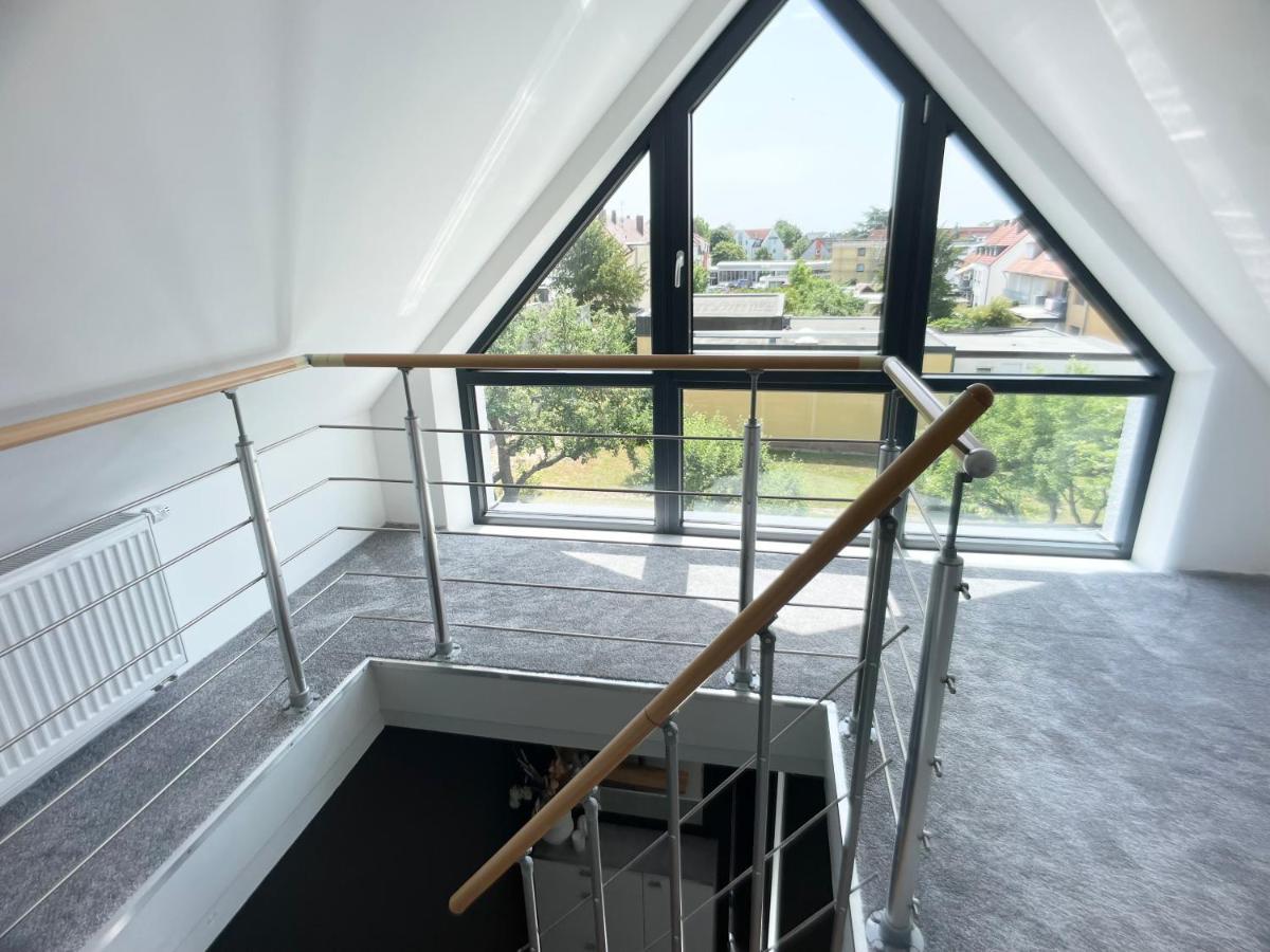 M-Style 04 Apartment Mit Balkon Und Gasgrill, 24H Self-Check-In, Free Parking, Netflix ニュルンベルク エクステリア 写真
